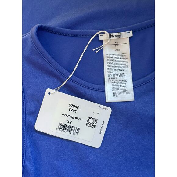 NWT Wolford The Workout Top Sleeveless Activewear Gym Performance Blue Tank XS - Picture 5 of 5